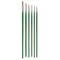 Blick Economy Golden Nylon Brush Set - Round, Long Handle, Set of 6
